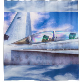 CORTINA PARA BOX F-18 HORNET FIGHTER JET À FACILIDADE