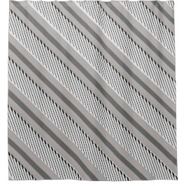 Cortina Para Box Faixa de dois padrões da cinza