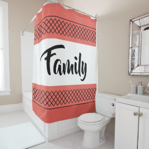 Cortina Para Box Família Coral