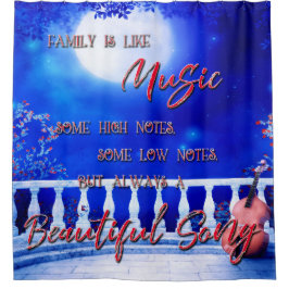 Cortina Para Box Família é como Música