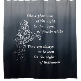 Cortina Para Box Fantasmas silenciosos da noite - Dia das Bruxas de