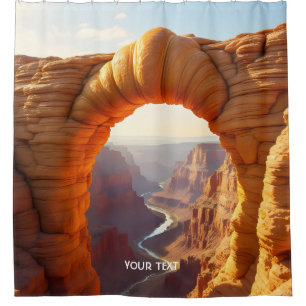 Cortina Para Box Fantasy Cute Croissant Arch Canyon
