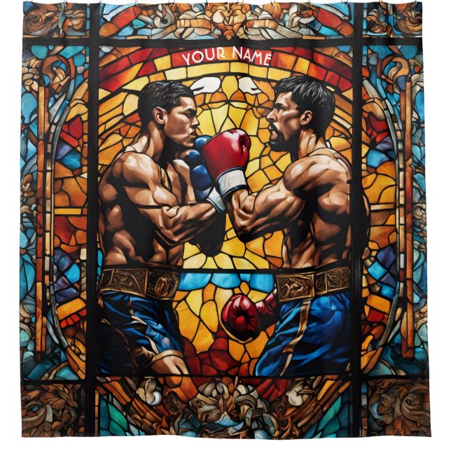 Cortina Para Box Fantasy Cute Stainers Boxers (Frente)