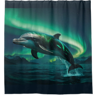 Cortina Para Box Fantasy Dolphin & Aurora