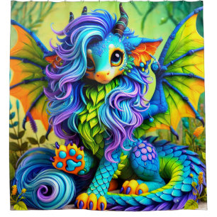 Cortina Para Box Fantasy Dragon