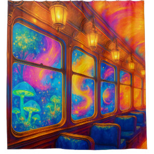 Cortina Para Box Fantasy Train