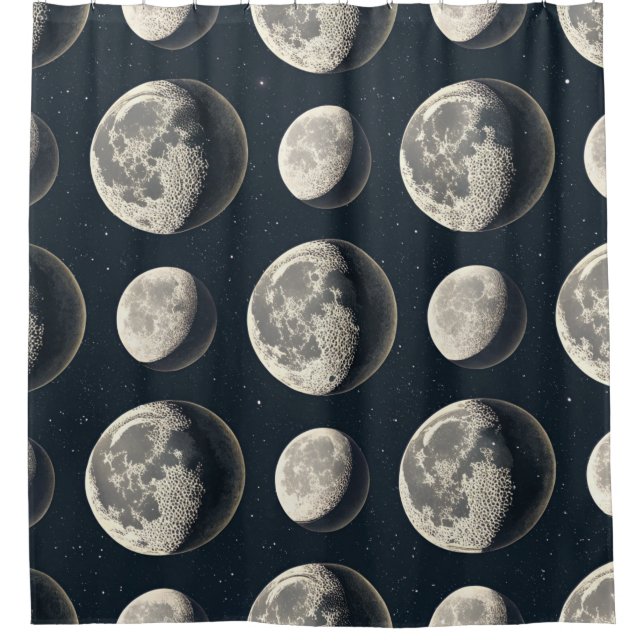 Cortina Para Box Fase da Lua Celestial (2) (Frente)