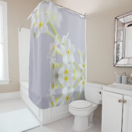 Cortina Para Box fechar flor