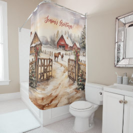 Cortina Para Box Felicidades da temporada Natal vitoriano russo