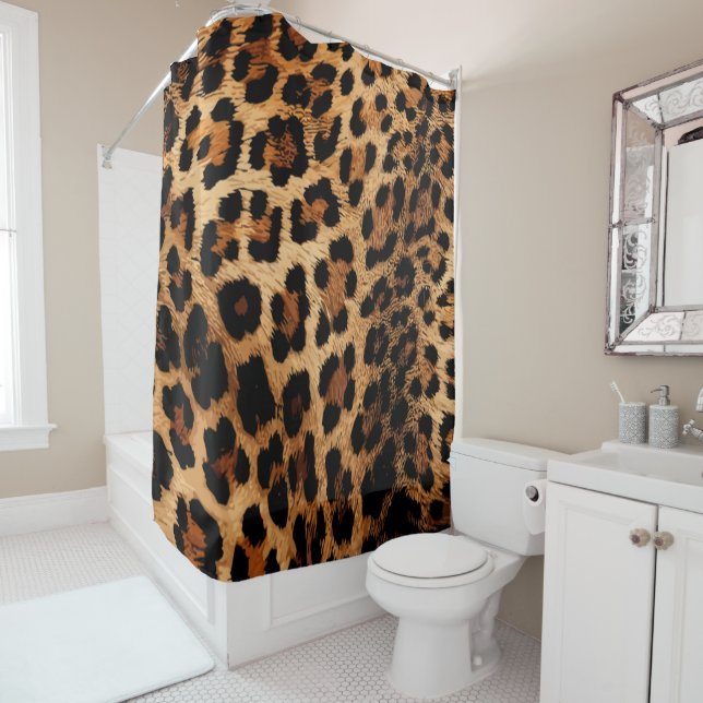 Cortina Para Box Feline Freckles (In Situ)