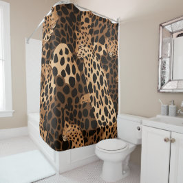 Cortina Para Box Feline Freckles