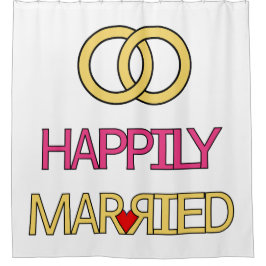 Cortina Para Box Feliz Casado