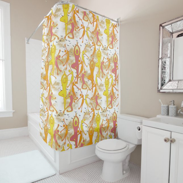 Cortina Para Box Feliz Joga Girls (In Situ)