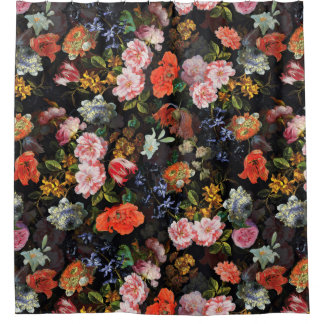 Cortina Para Box Flemisfério Vintage Noite Escura Romantismo