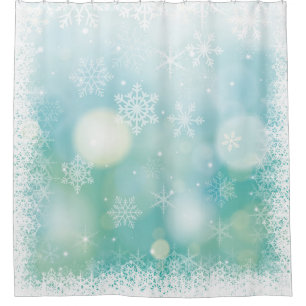 Cortina Para Box Flocos de neve