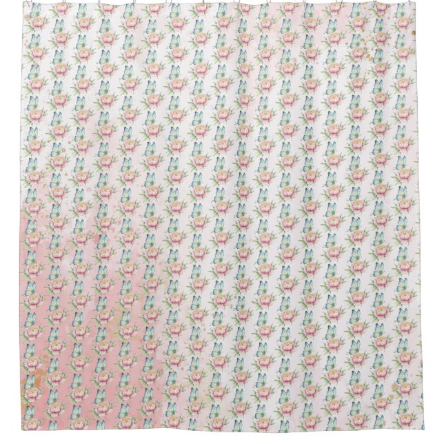 Cortina Para Box Flor (Frente)