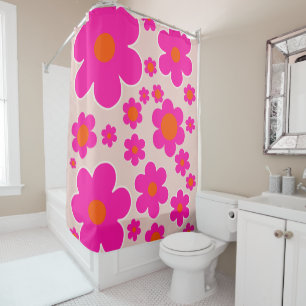 Cortina Para Box Flor de mercado retrorreflector Florença Abstrato