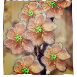 Cortina Para Box Flor Gráfico