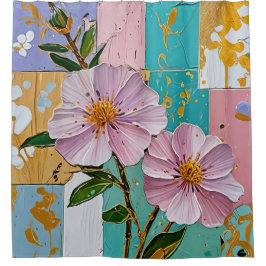 Cortina Para Box Floral Delight