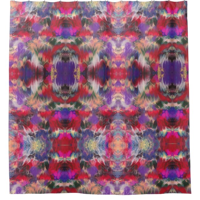 Cortina Para Box Floral Fantasy (Frente)