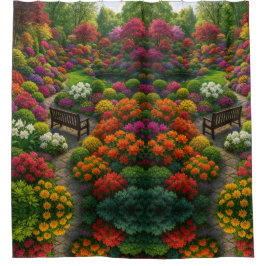 Cortina Para Box Floral Garden Elegance