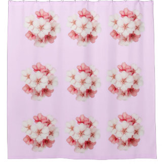 Cortina Para Box Floral Shower Curtain
