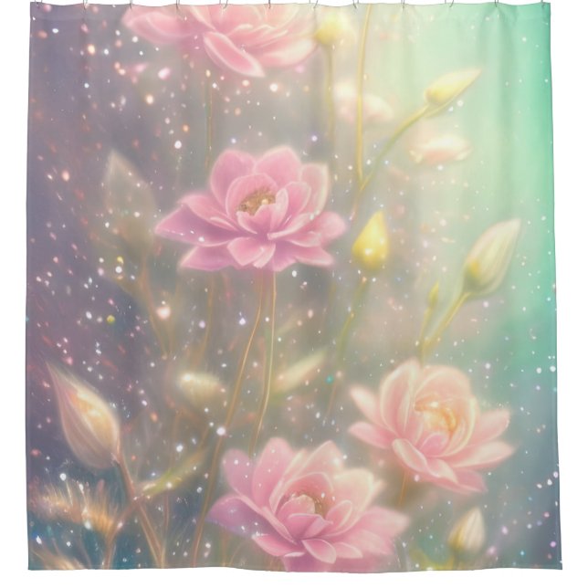 Cortina Para Box flores (Frente)