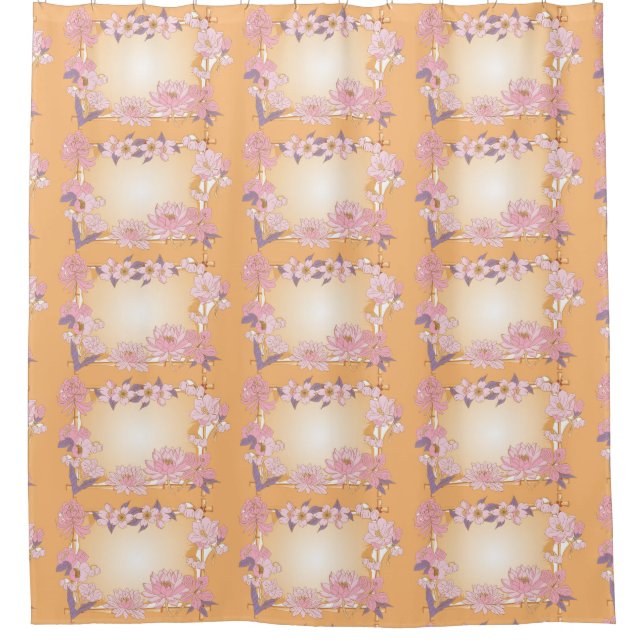 Cortina Para Box flores (Frente)