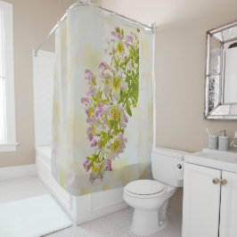 Cortina Para Box Flores de borboletas