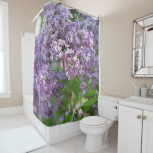 Cortina Para Box Flores do Lilac