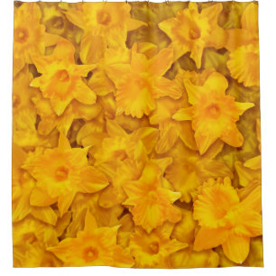 Cortina Para Box Flores Narciso