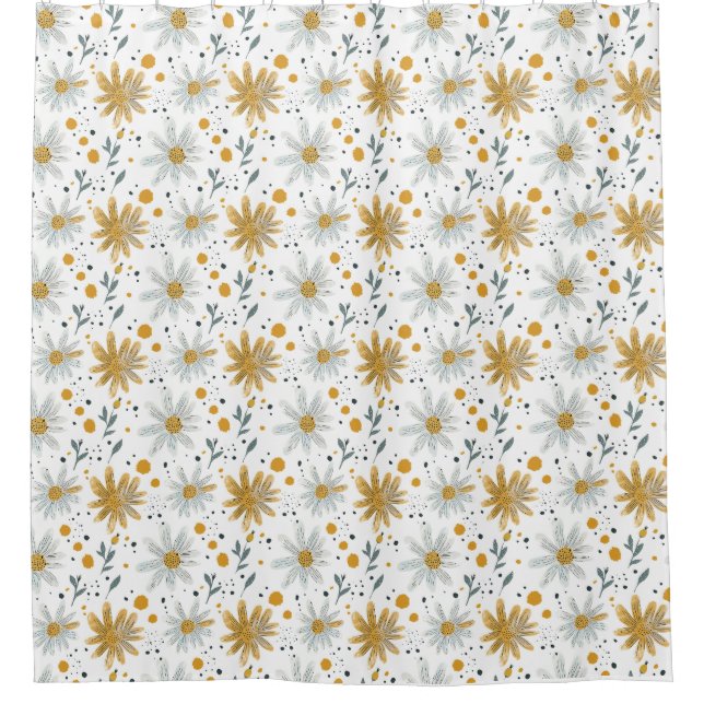 Cortina Para Box Flores São As Palavras Da Terra (Frente)