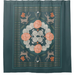 Cortina Para Box Floresta Encantada