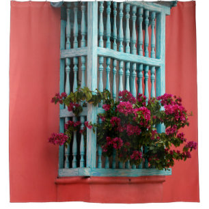 CORTINA PARA BOX FLOWERS IN WINDOW