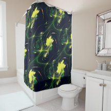 Folha abstrato metálica com traços flastim, em esc