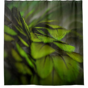 Cortina Para Box Folha verde