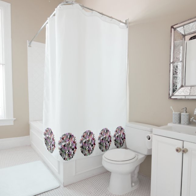 Cortina Para Box FOLHAS bonito DE ÁRVORE (In Situ)