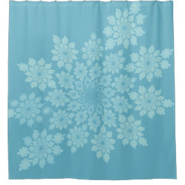 Cortina Para Box Folhas deliciadas em pastel