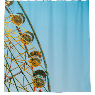 Cortina Para Box Foto de roda-gigante verde