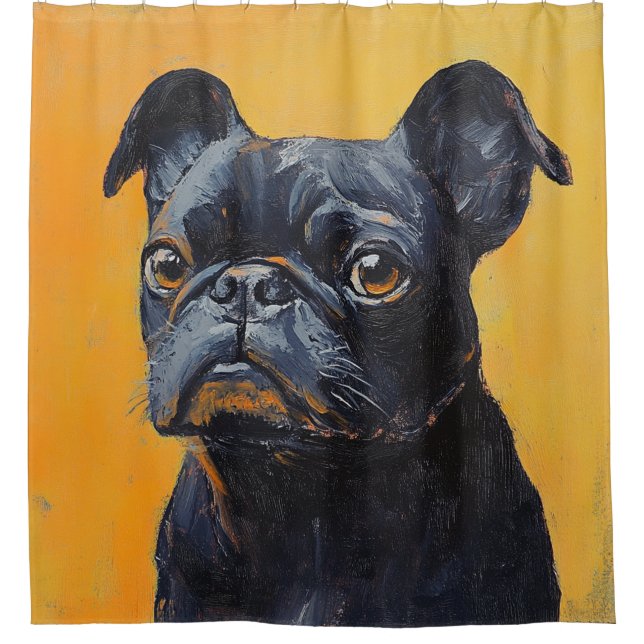 Cortina Para Box Foto Personalizada Elegante Adicionar Sua Própria (Frente)