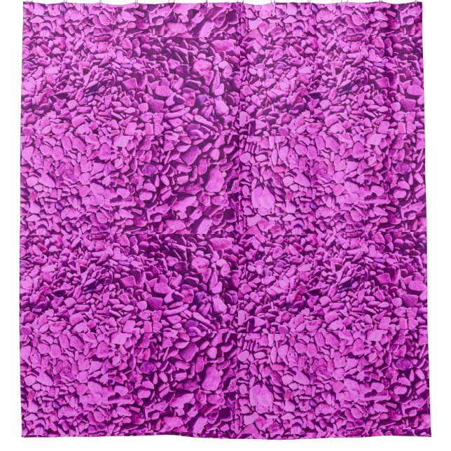 Cortina Para Box Foto Superior de Praia Magenta Stone (Frente)