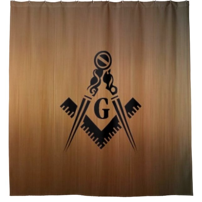 Cortina Para Box Freemason (Frente)