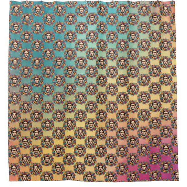 Cortina Para Box Frida Kahlo (Frente)