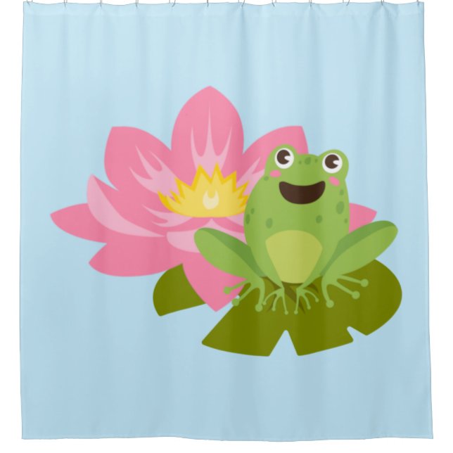 Cortina Para Box Frosch Blüte frog flower (Frente)