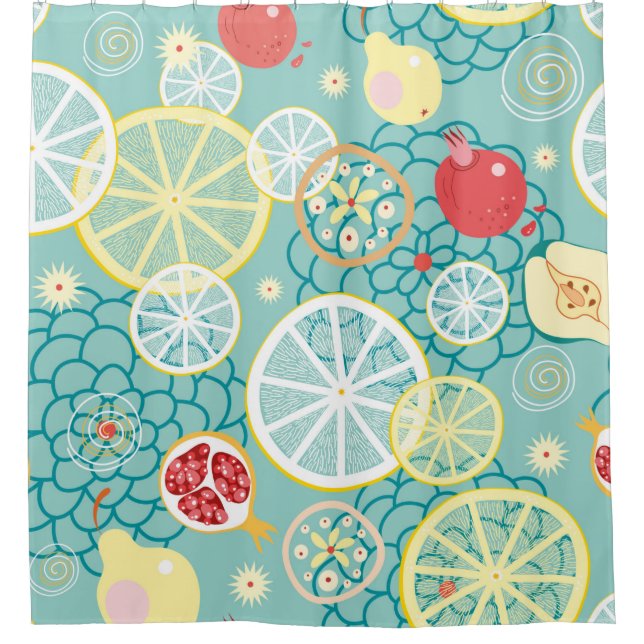 Cortina Para Box Fruit texture (Frente)