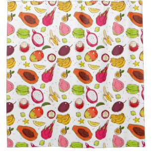 Cortina Para Box Fruta tropical