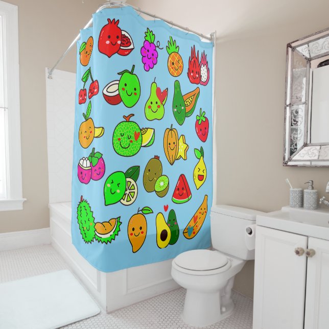 CORTINA PARA BOX FRUTAS BONITAS! (In Situ)