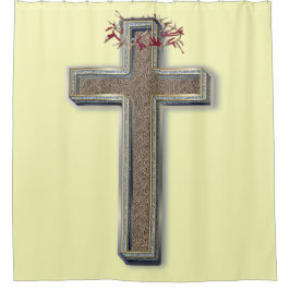 Cortina Para Box Fundo Amarelo da Cortina do chá