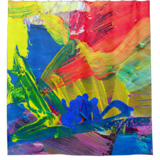 Cortina Para Box fundo de abstrato. Fundo pintado à mão. 