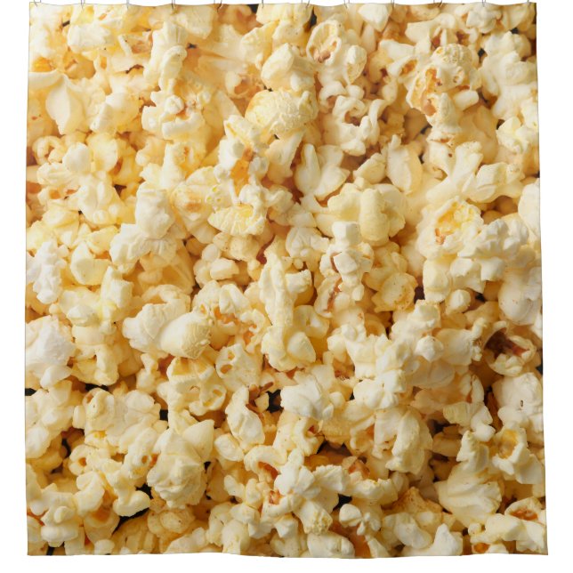 Cortina Para Box Fundo do Cheio de pipoca em cinema. (Frente)